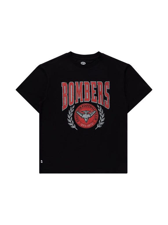Essendon Bombers Mens Arch Graphic Tee NAR