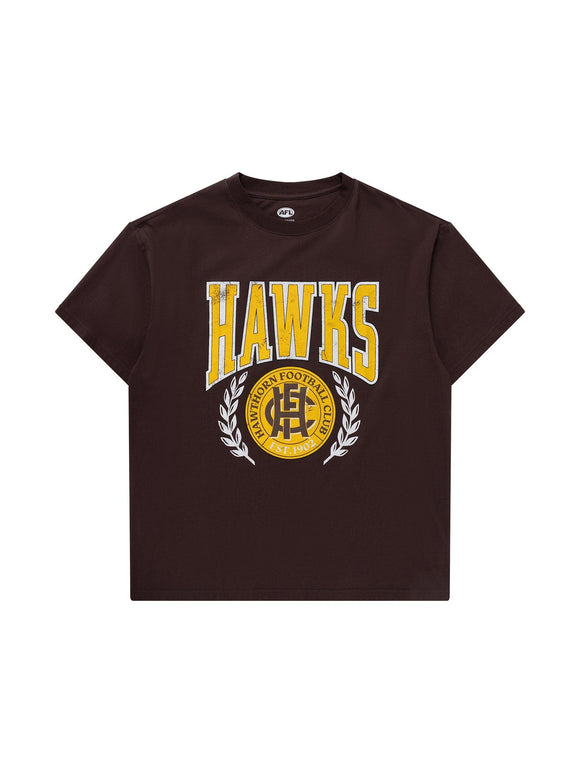 Hawthorn Hawks Mens Arch Graphic Tee NAR