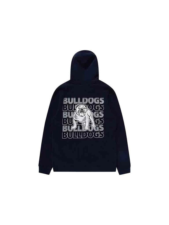 CANTERBURY BULLDOGS MENS SUPPORTER HOODIE
