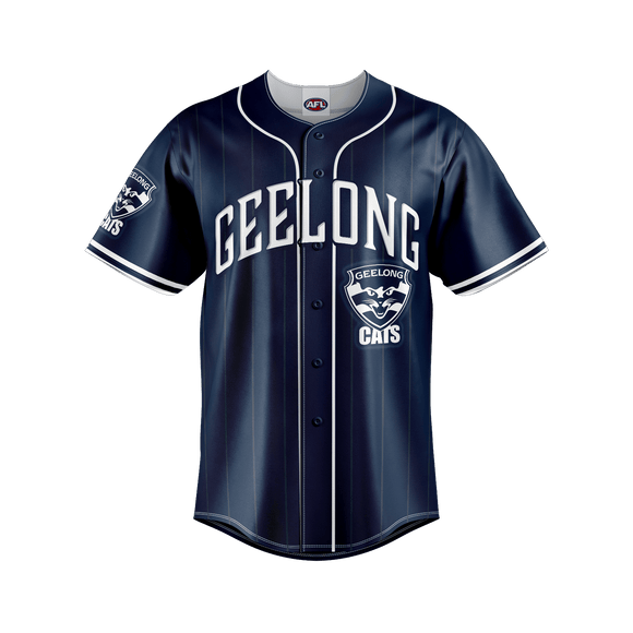 Geelong Cats Slugger Baseball Shirt