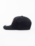 New York Knicks NBA Black Cap Color Logo Mitchell And Ness