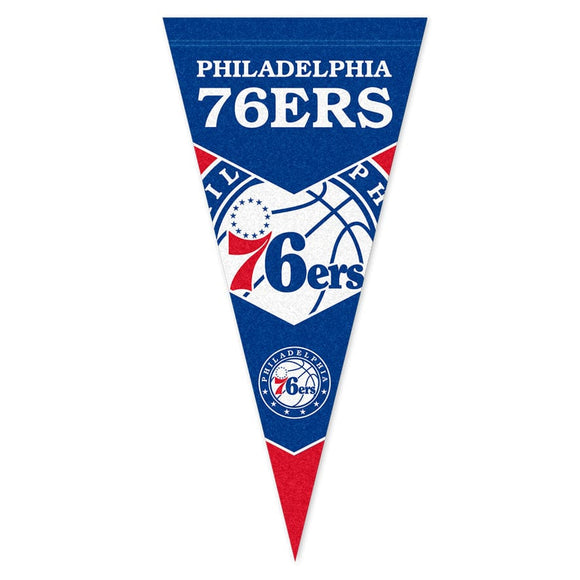 PHILADELPHIA 76ERS NBA PENNANT FLAG