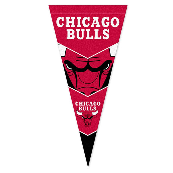 CHICAGO BULLS NBA PENNANT FLAG