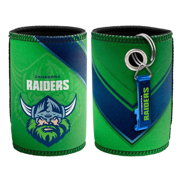CANBERRA RAIDERS CAN COOLER WITH OPENER