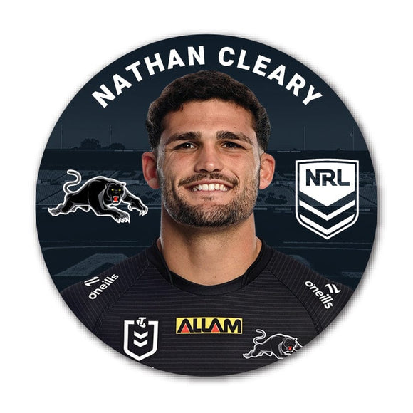 Penrith Panthers Nathan Cleary 2024 Player 58mm Button Badge