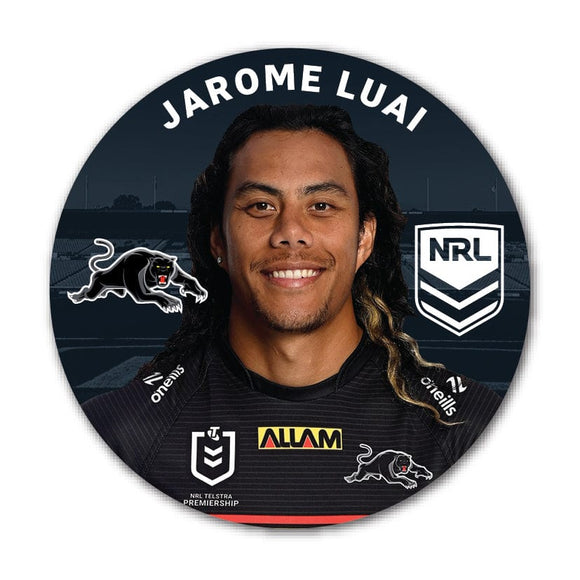 Penrith Panthers Jarome Luai 2024 Player 58mm Button Badge