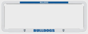 Canterbury Bulldogs Number Plate Frame