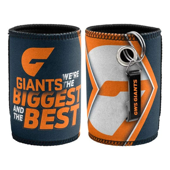 GWS GIANTS CAN COOLER WITH OPENER