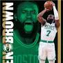 NBA Boston Celtics Jaylen Brown 2021 Poster