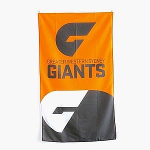 GWS Giants Supporter Flag