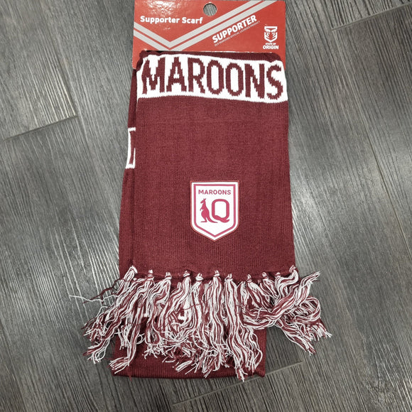 Queensland Maroons State of origin scarf