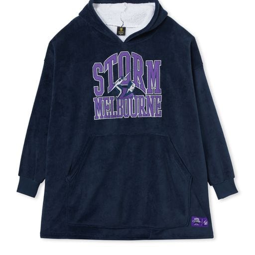 Melbourne Storm Adult Snugget Over Sized Hood CLEARANCE