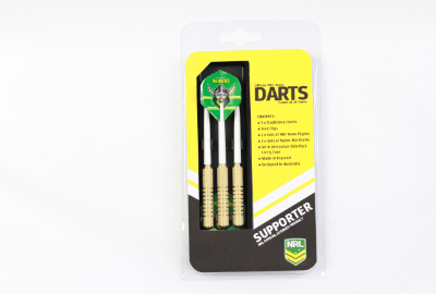 Canberra Raiders Brass Darts 3PCE
