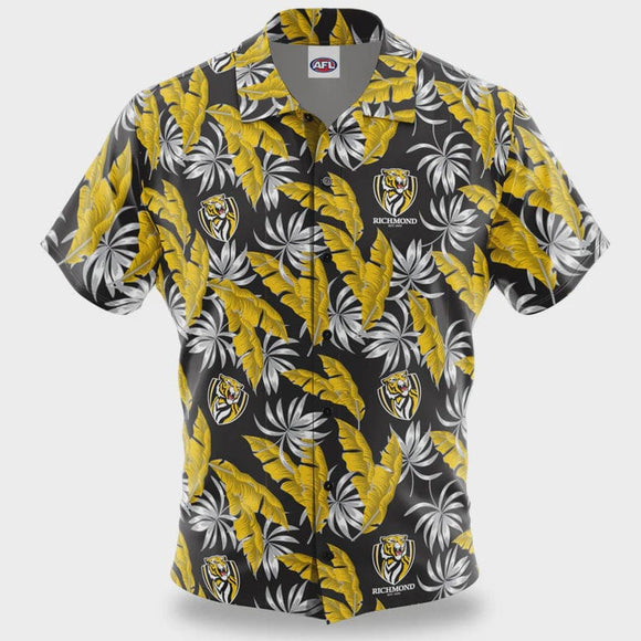 Richmond Tigers Mens Paradise Hawaiian Shirt