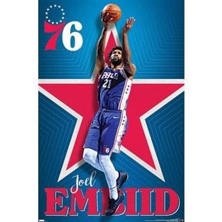 NBA Philadelphia 76ers Hoel Embiid Poster