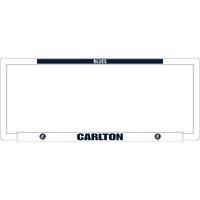 Carlton Blues Number Plate Frame