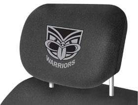 New Zealand Warriors Car Headrest Covers Twin Pack