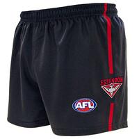 Essendon Bombers Mens Baggy Footy Shorts Featuring Team Logo
