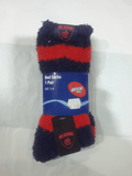 Melbourne Demons Bed Socks