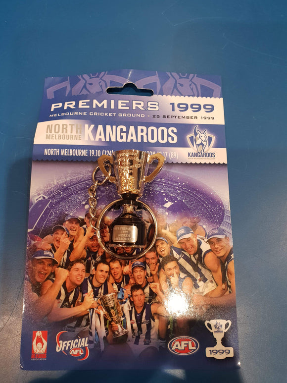 North Melbourne Kangaroos Premiers Cup 1999 Keyring