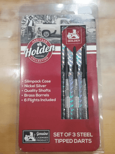HOLDEN 3PCE STEEL TIPPED DARTS