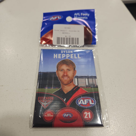 Dyson Heppell Essendon Bombers Player Magnet