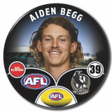 Collingwood 2024 player badge of Begg