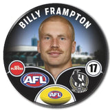 Collingwood 2024 player badge of Frampton