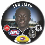 Collingwood 2024 player badge of Jiath