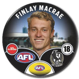 Collingwood 2024 player badge of Macrae