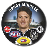 Collingwood 2024 player badge of Mihocek