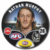 Collingwood 2024 player badge of Murphy