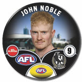 Collingwood 2024 player badge of Noble