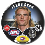 Collingwood 2024 player badge of Ryan