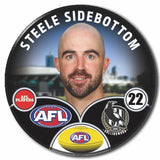 Collingwood 2024 player badge of Sidebottom