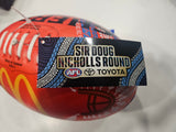 Sherrin Sir Doug Nicholls Round Indigenous Soft Touch Size 3 Red 2024