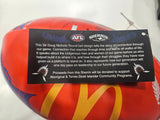 Sherrin Sir Doug Nicholls Round Indigenous Soft Touch Size 3 Red 2024