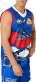 Western Bulldogs Asics Mens 2023 Indigenous Guernsey Clearance