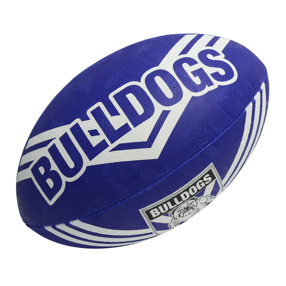 Canterbury Bulldogs Steeden Supporter Football Size 5