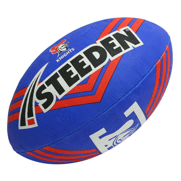 Newcastle Knights Steeden Supporter Football Size 5