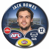 Geelong Cats 2024 Player badge of Bowes