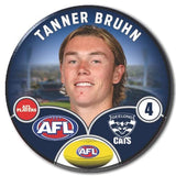 Geelong Cats 2024 Player badge of Bruhn
