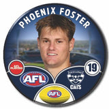 Geelong Cats 2024 Player badge of Foster
