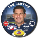Geelong Cats 2024 Player badge of Hawkins