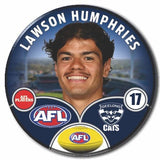 Geelong Cats 2024 Player badge of Humphries