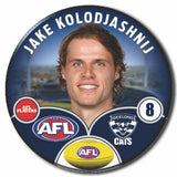 Geelong Cats 2024 Player badge of Kolodjashnij