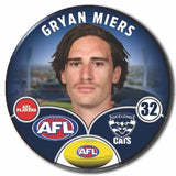 Geelong Cats 2024 Player badge of Miers