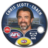 Geelong Cats 2024 Player badge of Coach Scott
