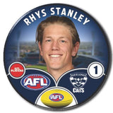 Geelong Cats 2024 Player badge of Stanley