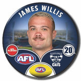Geelong Cats 2024 Player badge of Willis